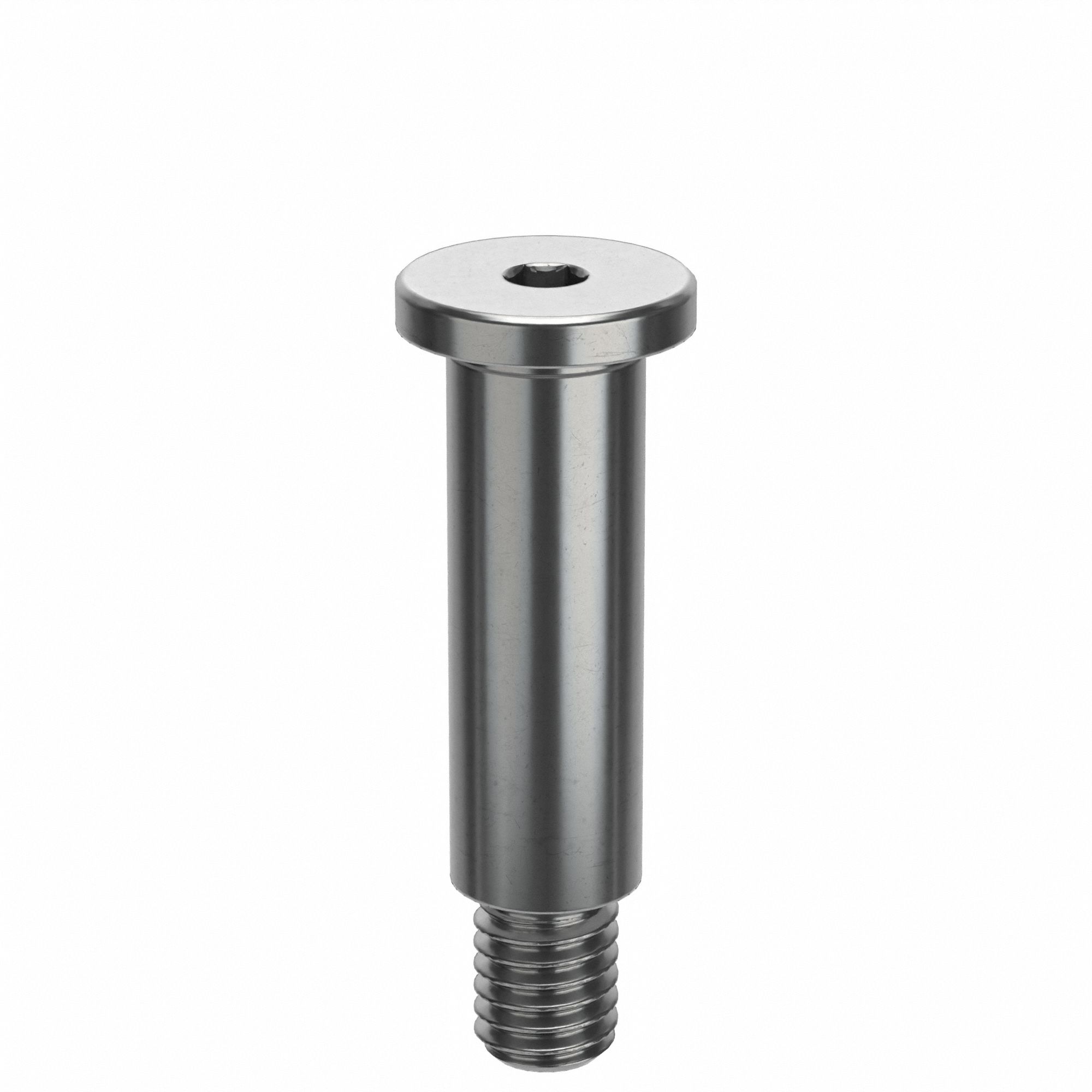 Shoulder Screw: Std Shoulder Screw, 10-32 Thr Size, 1/4 in Thr Lg, 3/4 in Shoulder Lg, Plain
