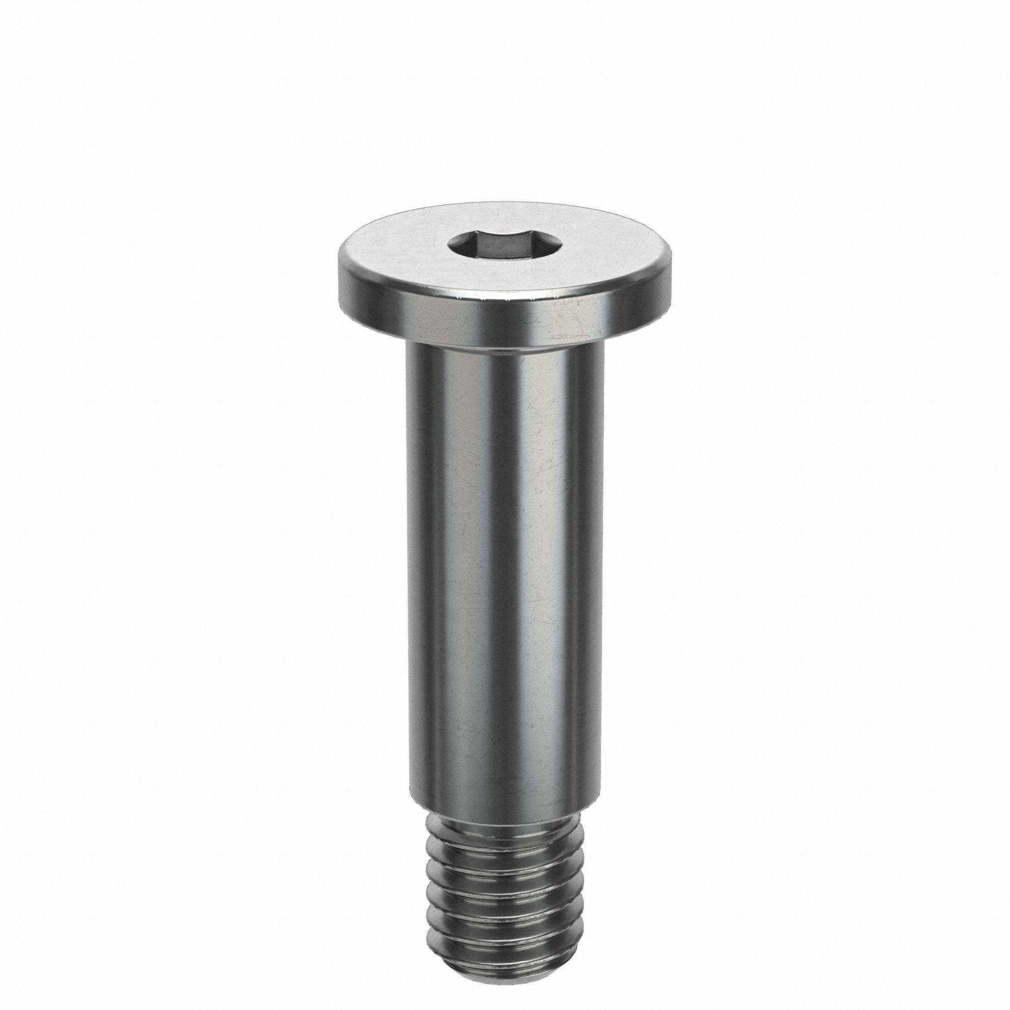 Shoulder Screw: Std Shoulder Screw, M5-0.8 Thr Size, 6 mm Thr Lg, 16 mm Shoulder Lg, Stainless Steel