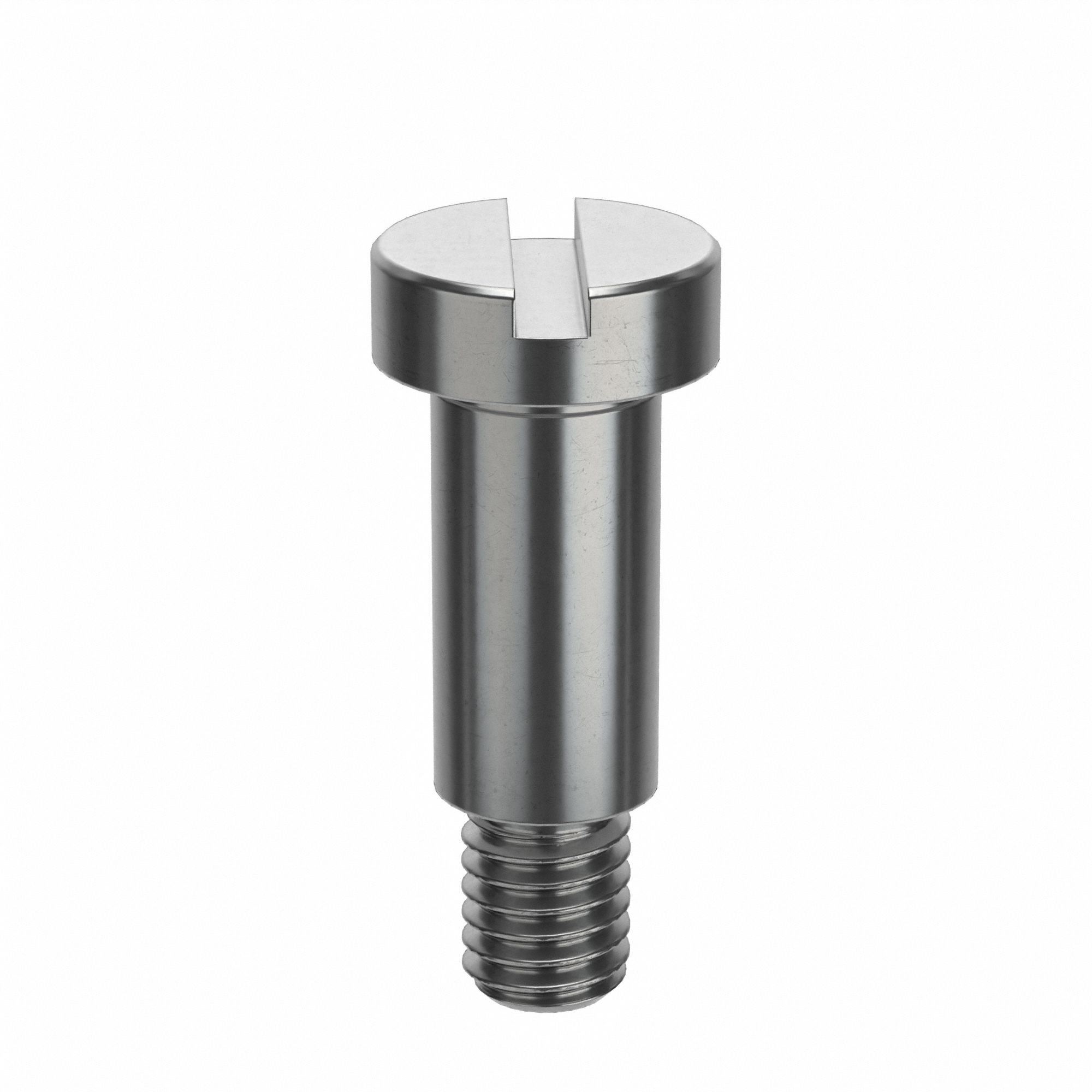 Shoulder Screw: Std Shoulder Screw, 10-32 Thr Size, 1/4 in Thr Lg, 1/2 in Shoulder Lg, Plain
