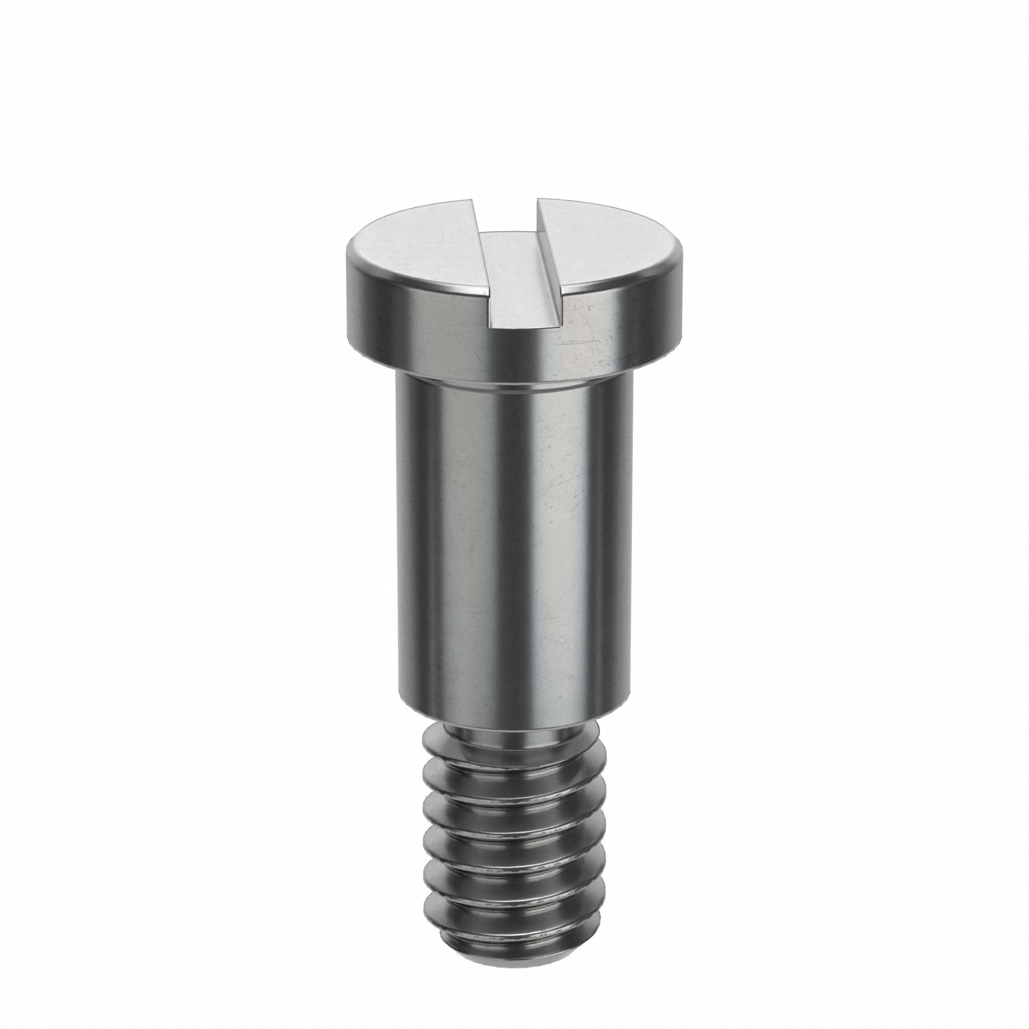 Shoulder Screw: Std Shoulder Screw, 1/4-20 Thr Size, 3/8 in Thr Lg, 1 in Shoulder Lg, Plain