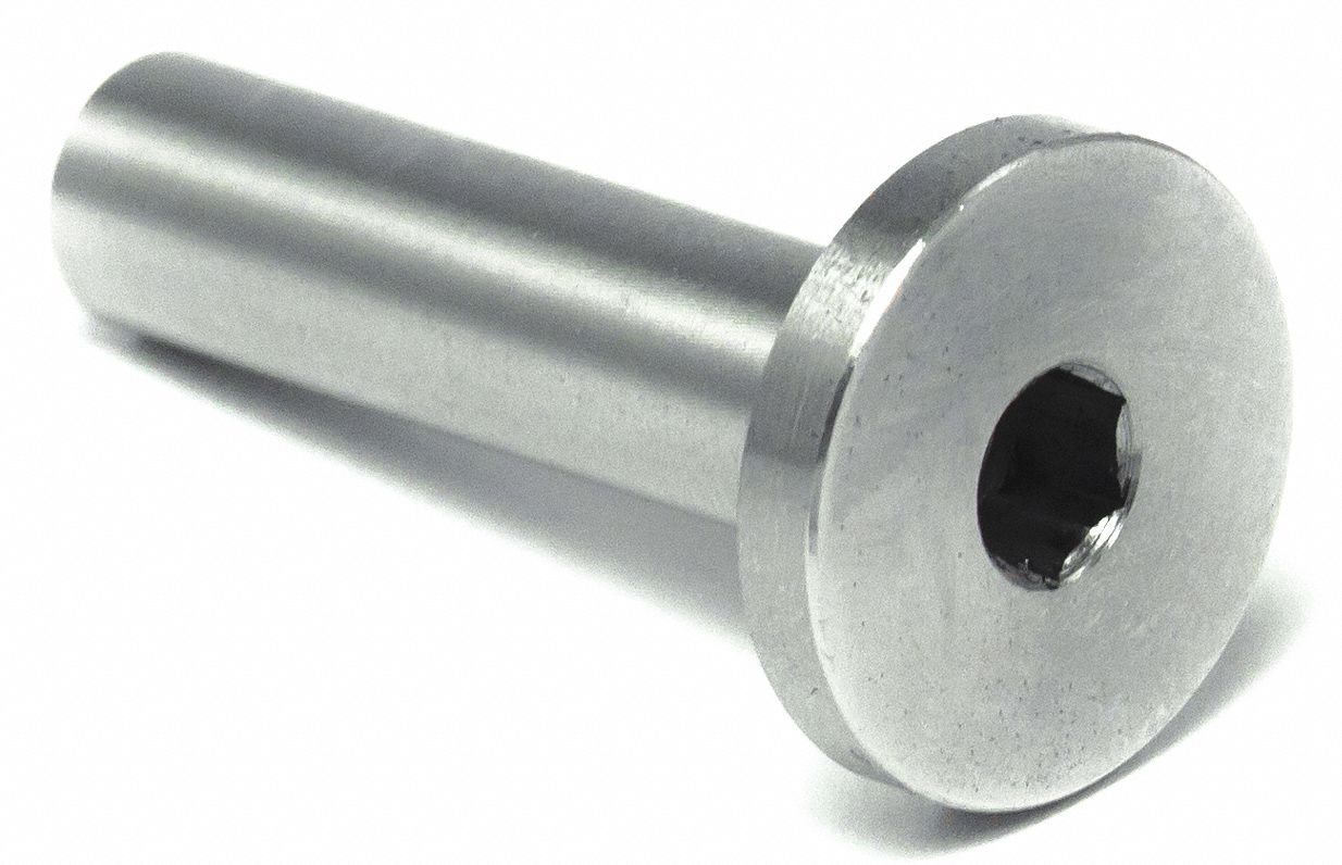 GRAINGER APPROVED Binding Post, 1/420, 1 in. Barrel L 45GE92Z1522