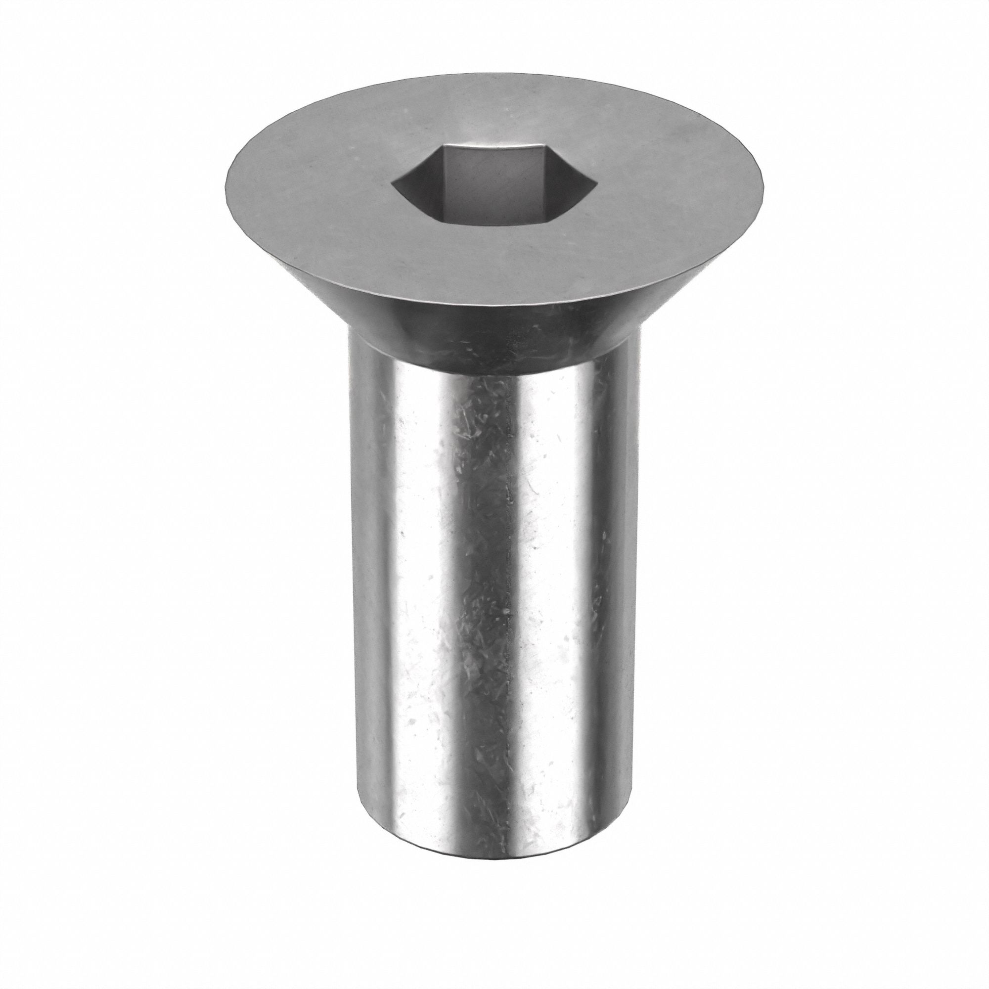 Female Binding Barrel: 1/2"-13 Thread Size, Internal Hex, 1 1/2 in Brl Lg, 5/8 in Brl Dia, Plain