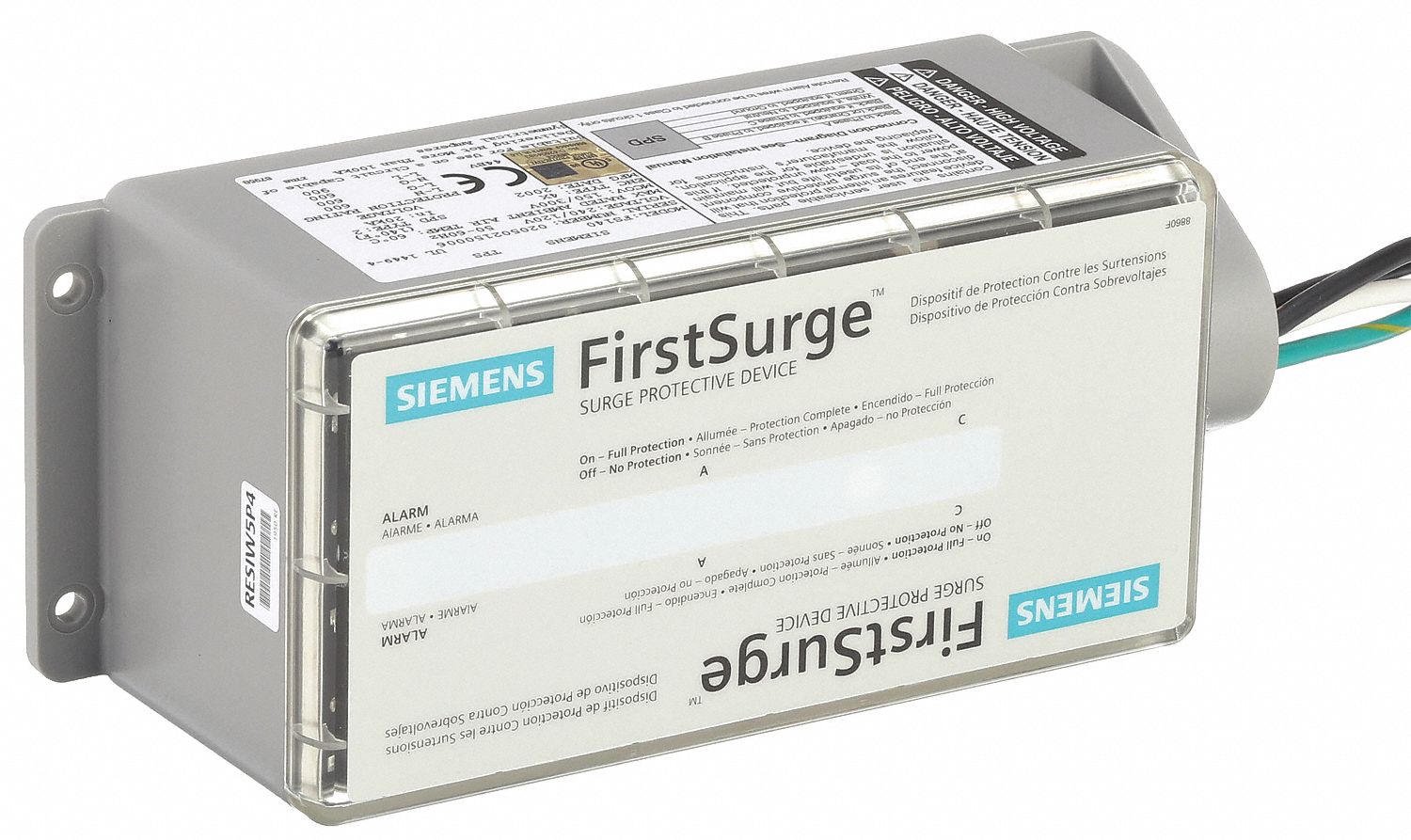Siemens FIRSTSURGE Flush Mount Kit v9306.1blu.de