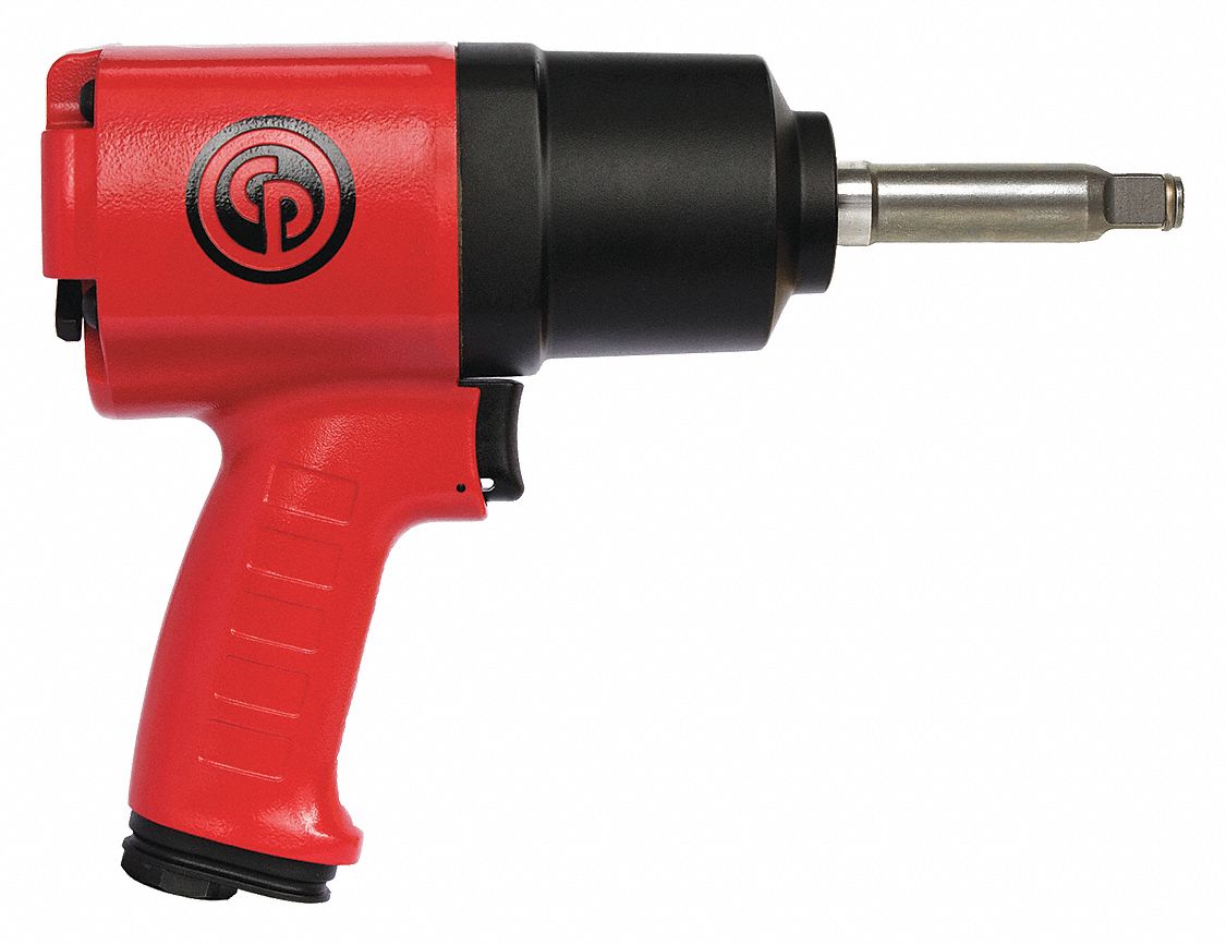 CHICAGO PNEUMATIC Air Powered, Impact Wrench, 90 psi, 570 ftlb