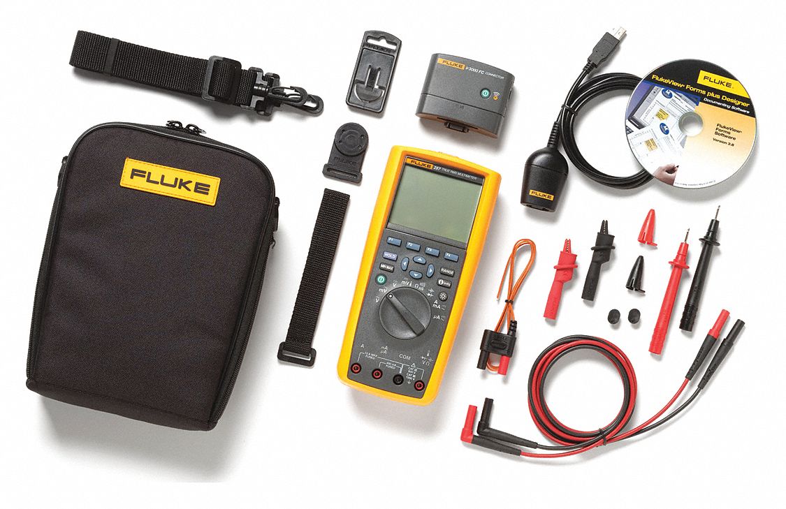 FLUKE, TRMS, /Data Logging, Digital Multimeter Kit