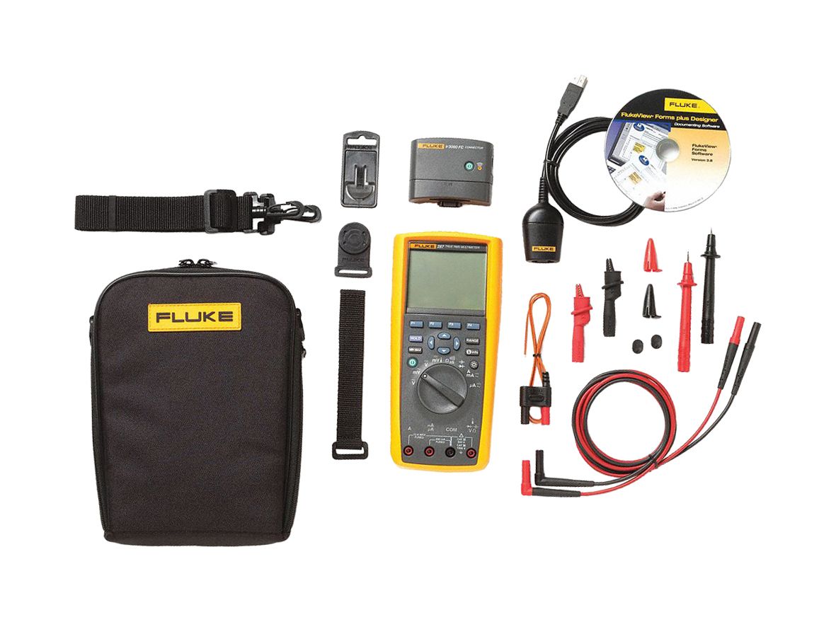 Digital Multimeter Kit: TRMS, CAT III 1000V/CAT IV 600V, 10 A Max AC Current Measurement