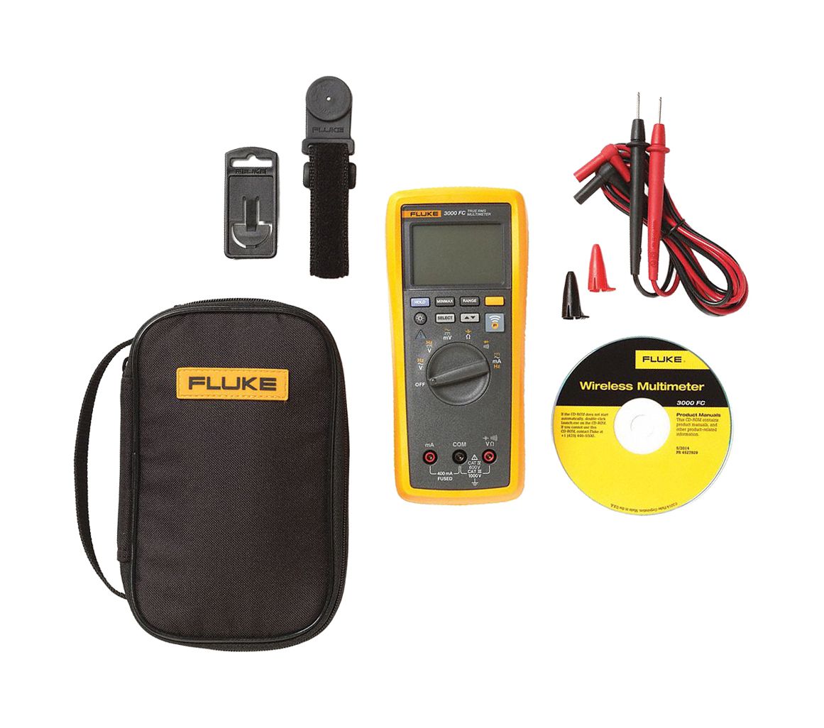 Digital Multimeter: TRMS, CAT III 1000V/CAT IV 600V, 400 mA Max AC Current Measurement, IP54