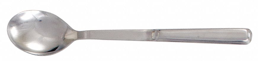 SOLID SERVING SPOON,STAINLESS STEEL