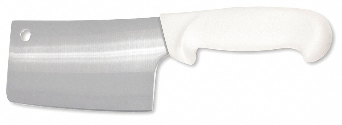 CLEAVER,STRAIGHT,6 IN. L,WHITE
