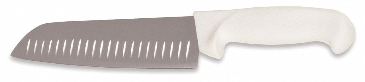 COUTEAU SANTOKU, DROIT, LO 7PO, BLANC