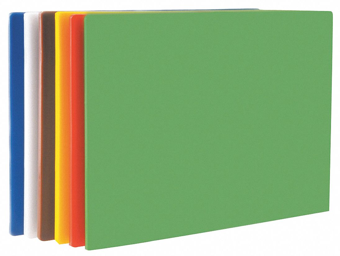 CRESTWARE CUTTING BOARD SET,20 IN. L,PK6 Food Service Cutting Boards