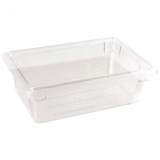 CRESTWARE, 73 qt Capacity, Clear Body, Food Storage Box - 45GK22|SBF9 ...