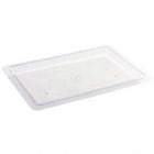 FOOD BOX COVERS,CLEAR,1 IN. D