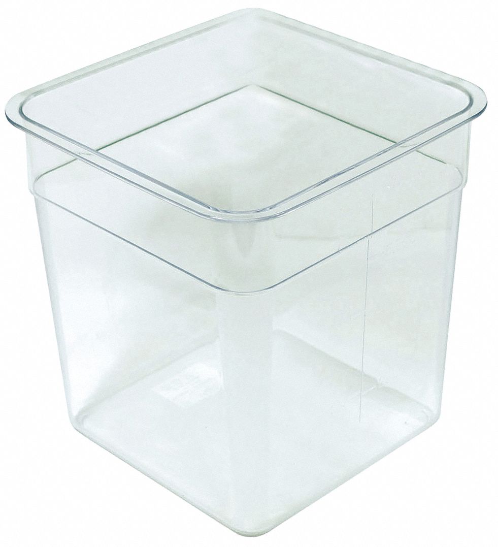 plastic box round