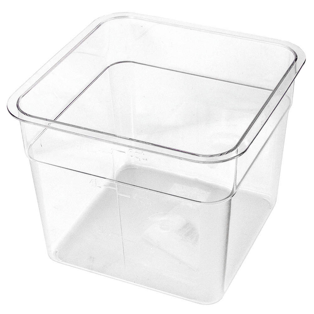 square plastic containers