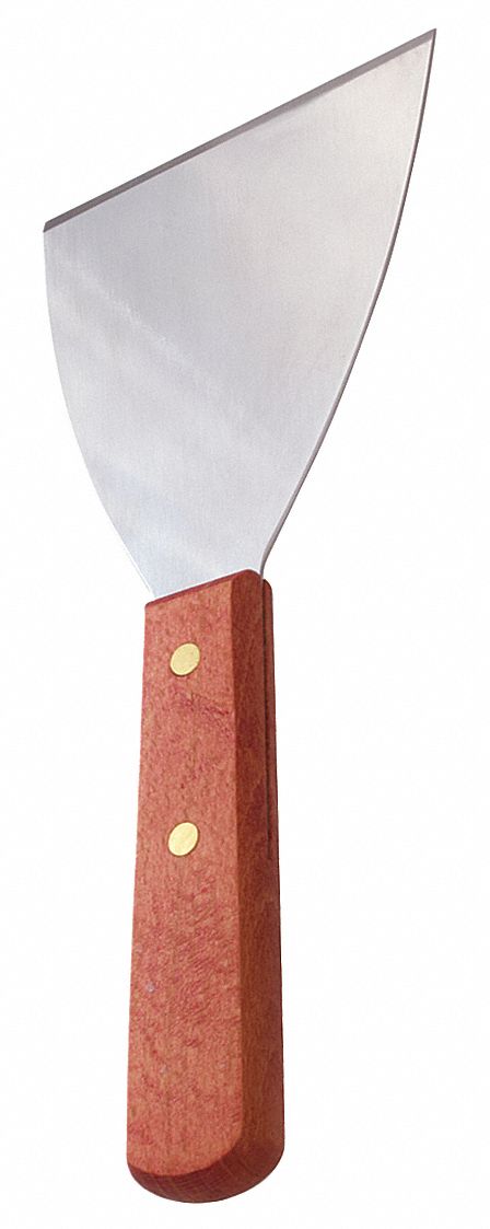 SCRAPER,BROWN,4 IN. L,WOOD