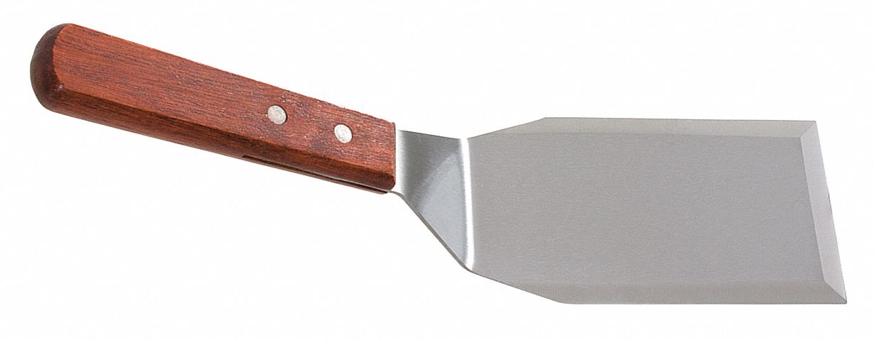 Turner: Stainless Steel, 6 in Blade Lg, 3 in Blade Wd, 10 1/2 in Overall Lg, Straight Edge