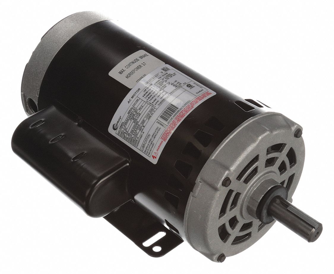 Belt Drive Motor: Century, H980L, 1 Shafts
