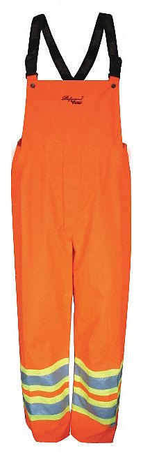 HIGH-VISIBILITY PANTS,ORANGE,SZ XL