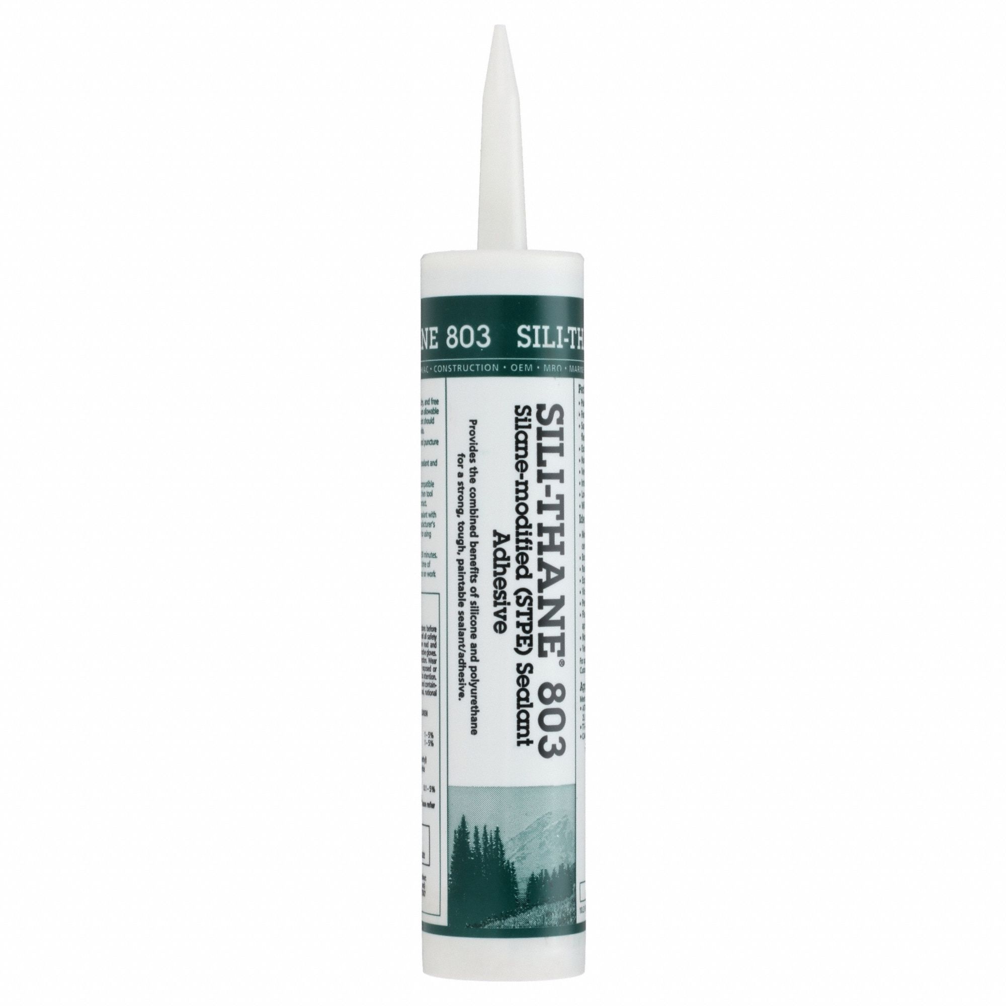 Hybrid Sealant, 10.3 oz, Black, Tube, PK6