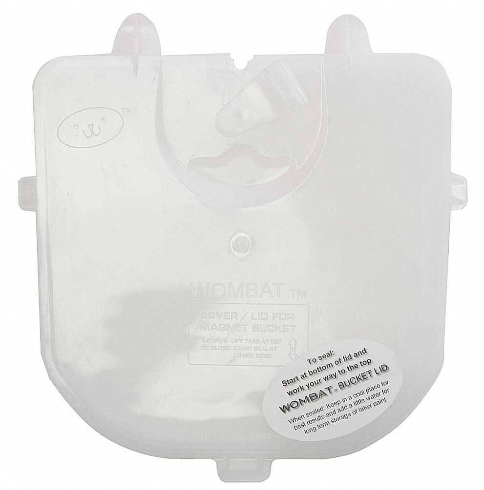 Paint Preserver Cover: 1/2 in, 13 in Overall Lg, 10 in Overall Wd, HDPE