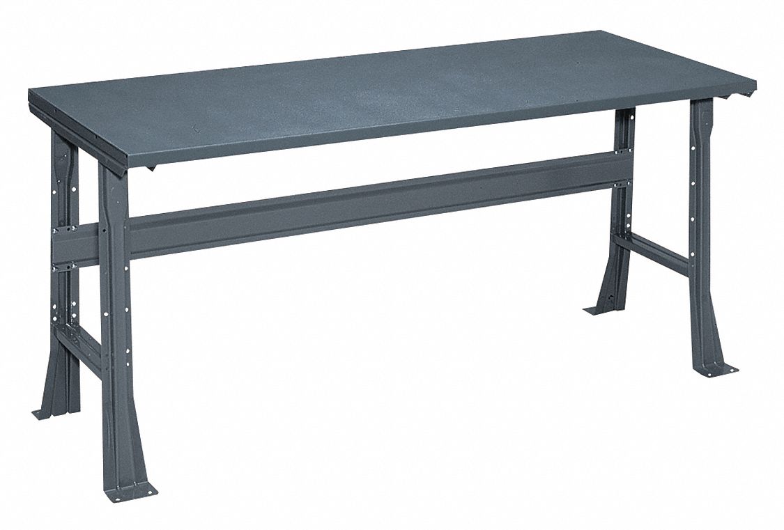 EDSAL Workbench, Steel, 72" W, 30" D 45GR975305 Grainger