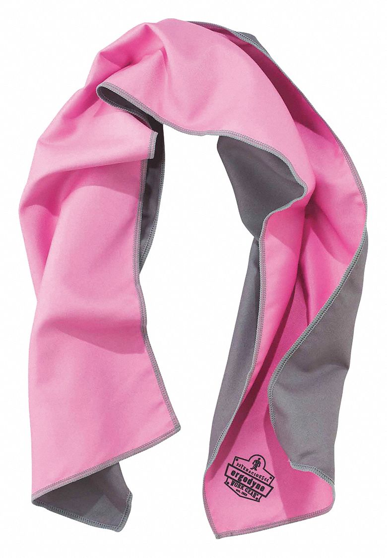 pink cooling towel