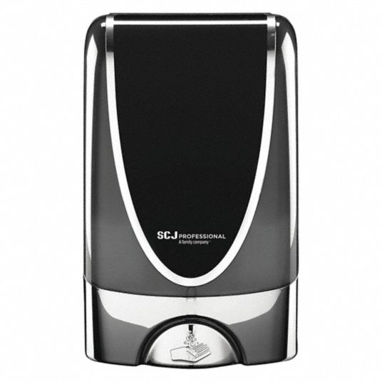 Deb TF2CHR Touchfree Ultra Black with Chrome Dispenser