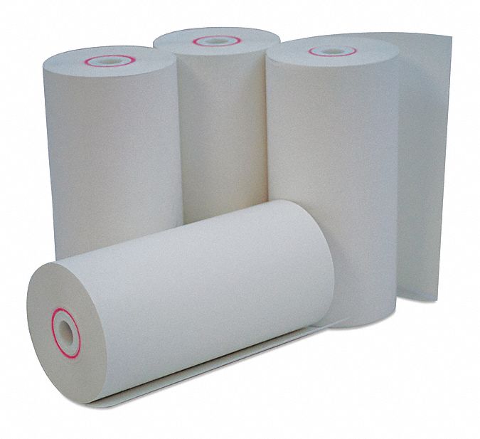 UNIVERSAL ONE Paper Roll, Length 127 ft, Width 4 3/8 in, White, PK 50