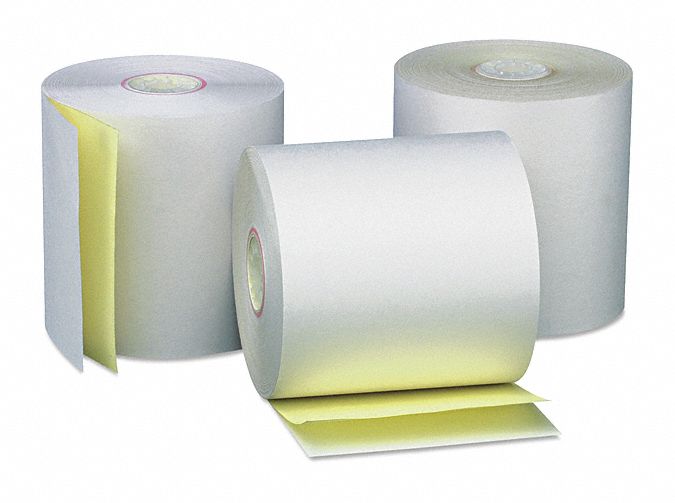 Paper Roll: White/Canary,