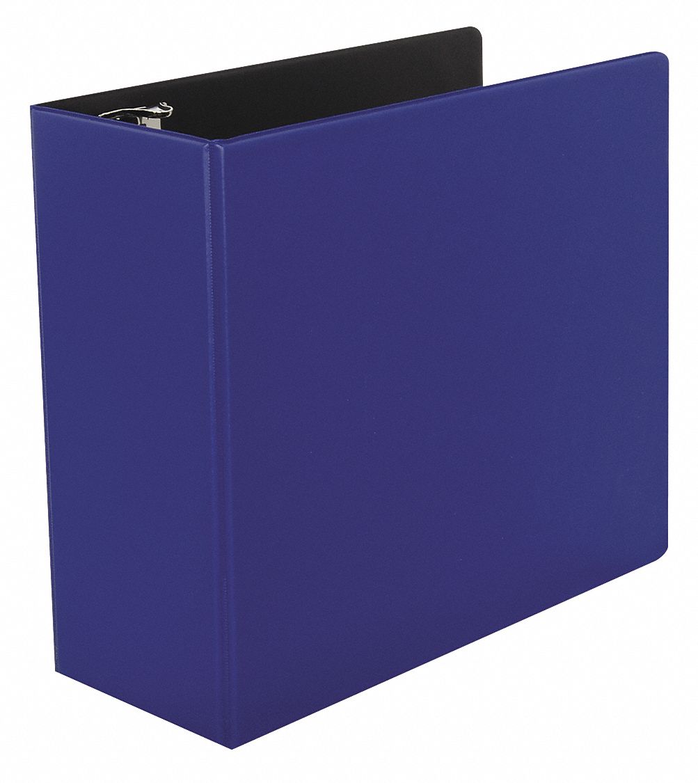 5 in Ring Size, D-Ring, Ring Binder - 45GZ23|UNV20710 - Grainger
