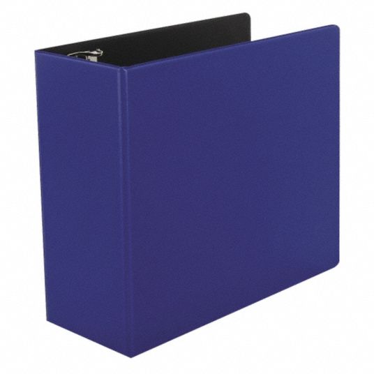 5 in Ring Size, D-Ring, Ring Binder - 45GZ23|UNV20710 - Grainger