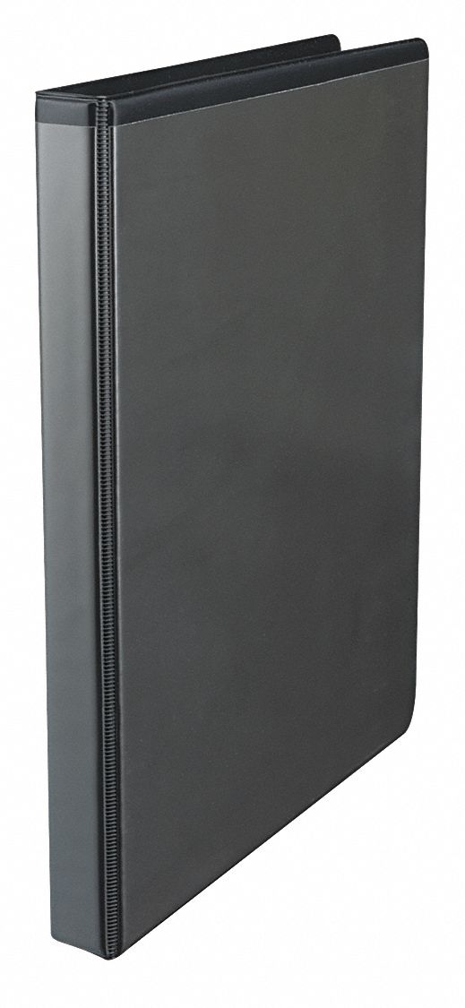 1 2 In Ring Size - Binders, Round, 3-ring Binder - 45gz74