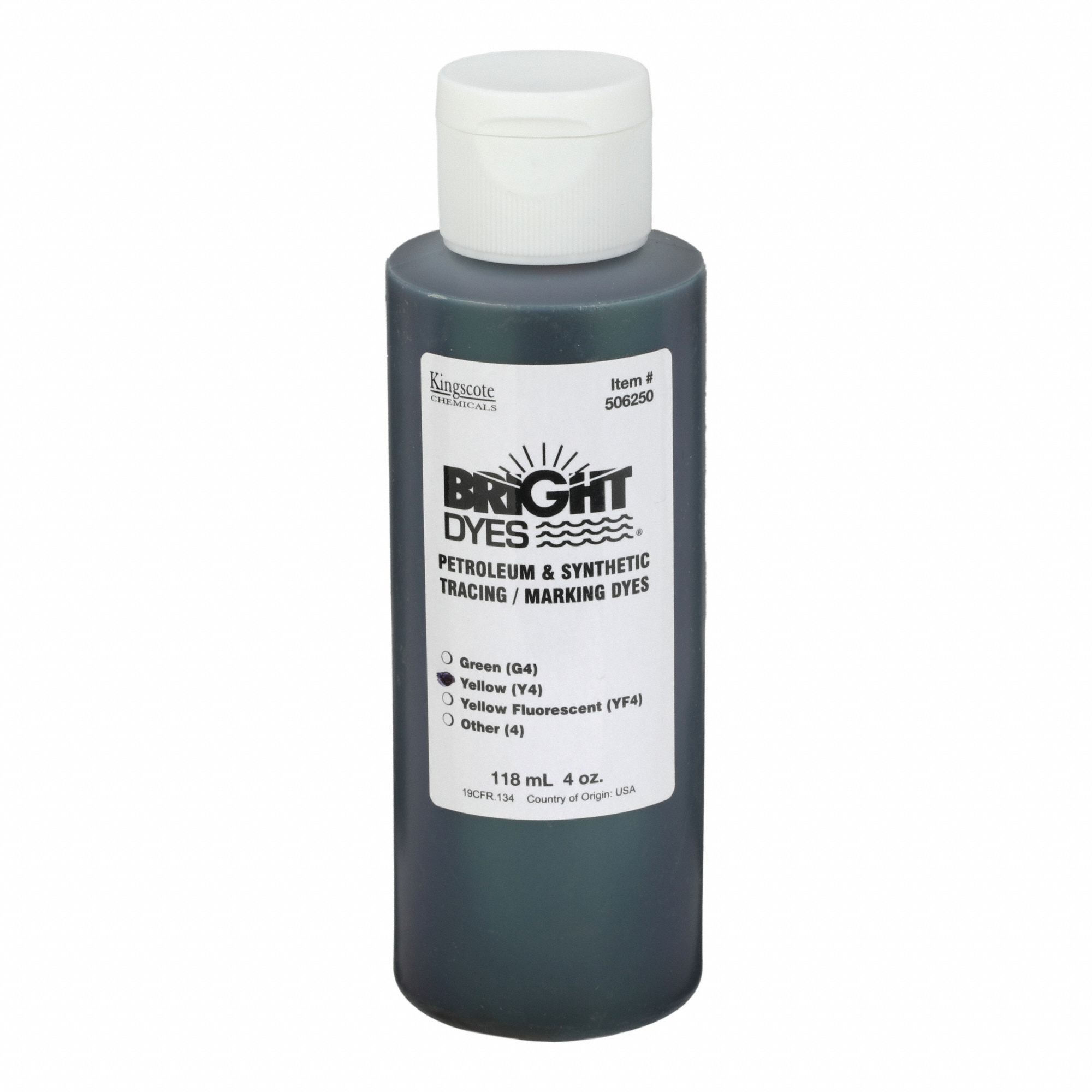 Solvent Leak Dye Tracer Liquid - Yellow Coloring Agent
