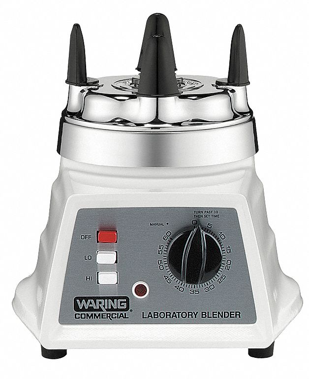 Lab Blender Base: Benchtop, 0.4 hp Horsepower, Blender Base, 8 in Overall Ht