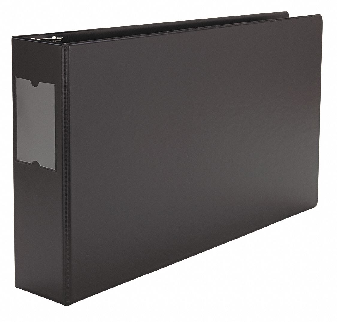 3 in Ring Size - Binders, Round, 3-Ring Binder - 45HA61|UNV35423 - Grainger