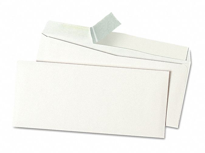 UNIVERSAL ONE, 10 Envelope Size, Self Adhesive, Business Envelopes 45HA78UNV36002 Grainger