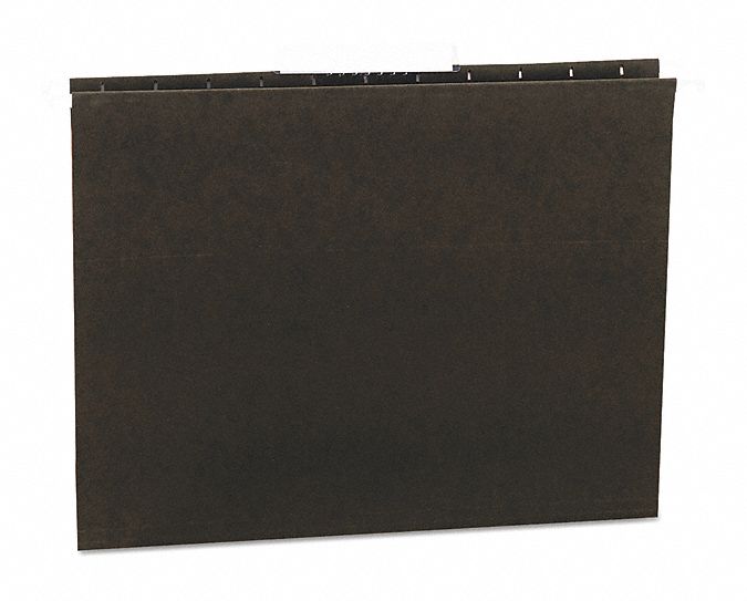 UNIVERSAL ONE Hanging File Folders, Standard Green, PK25 45HC96