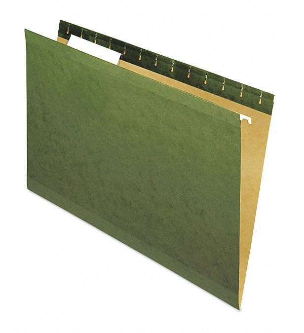 UNIVERSAL ONE Hanging File Folders, 1/3 Cut, Legal, PK25 45HD14