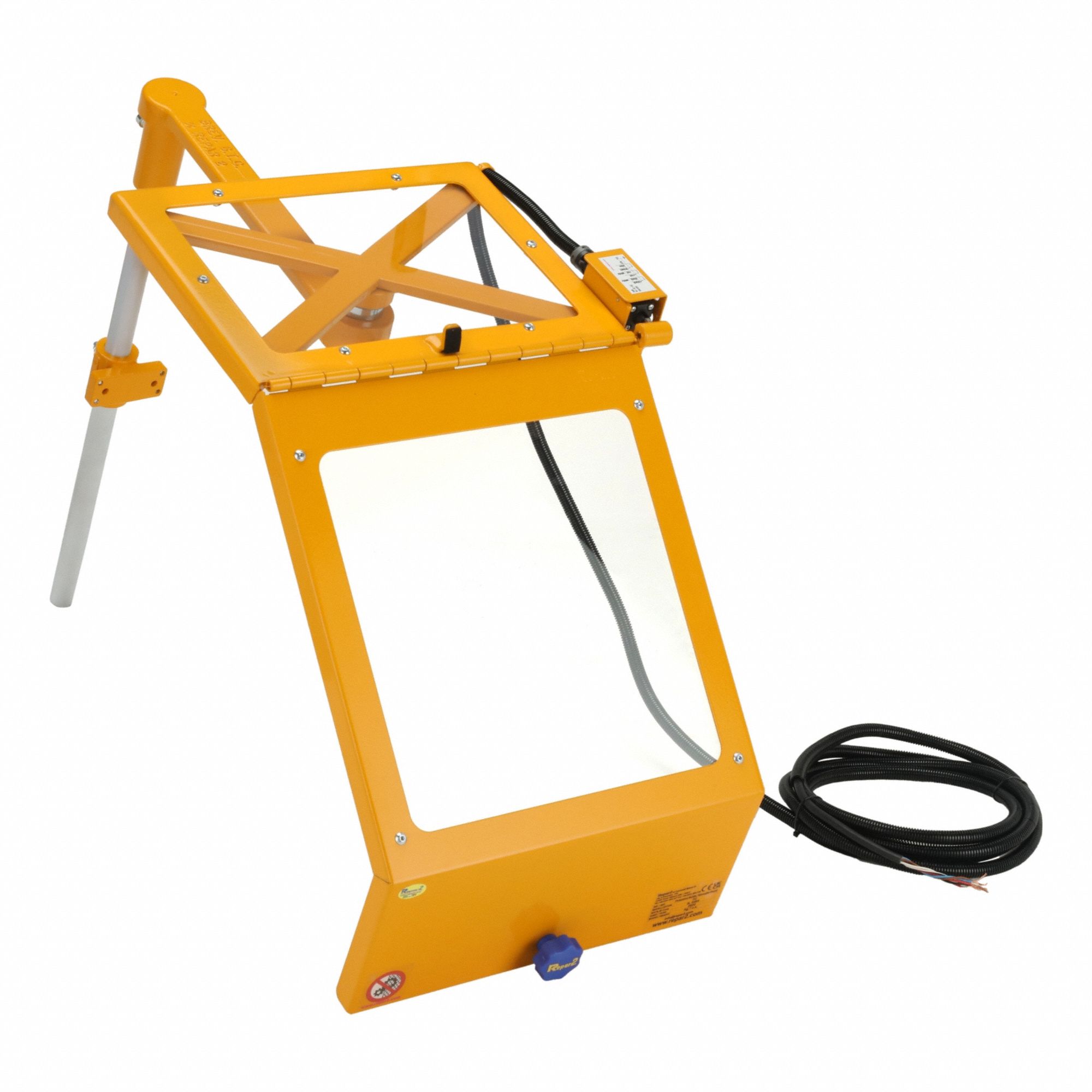 Lathe Toolpost Guard: For 31 in Max. Swing Over Bed, 12 in W x 19 in D