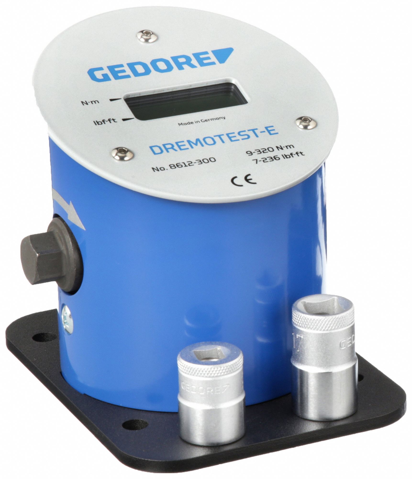 Electronic Torque Tester: 1/2 in/1/4 in/1 in/3/4 in/3/8 in Drive Size, 9 N-m to 320 N-m