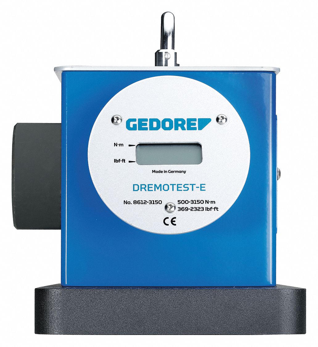 Electronic Torque Tester: 1/2 in/1/4 in/1 in/3/4 in/3/8 in Drive Size, 500 N-m to 3150 N-m