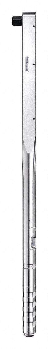 Micrometer Torque Wrench: Foot-Pound/Newton-Meter, 3/4 in Drive Size, 110 N-m to 550 N-m