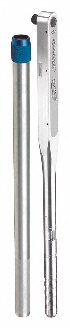 Micrometer Torque Wrench: Foot-Pound/Newton-Meter, 3/4 in Drive Size, 520 N-m to 1000 N-m