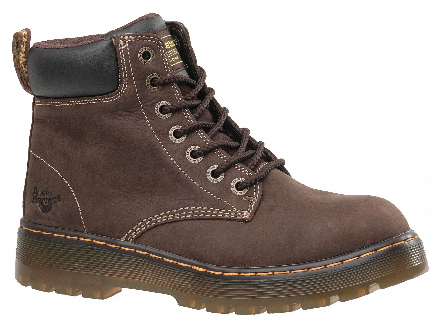 dr martens steel toe work boots