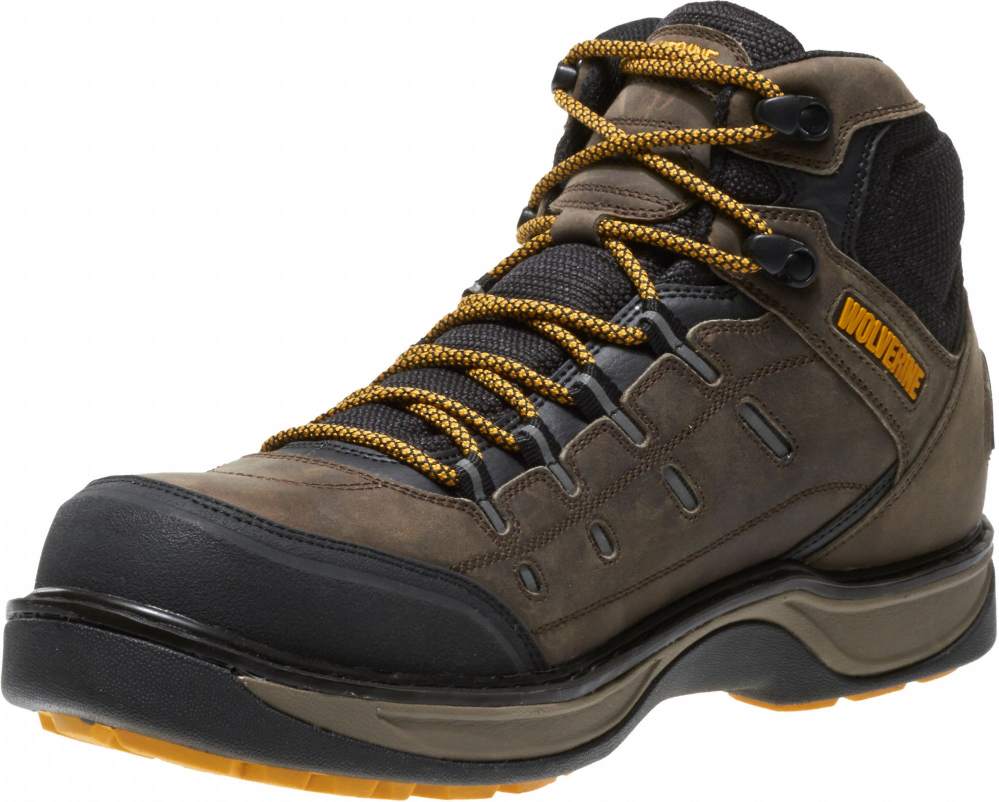 wolverine men's mauler hiker composite toe waterproof work boot
