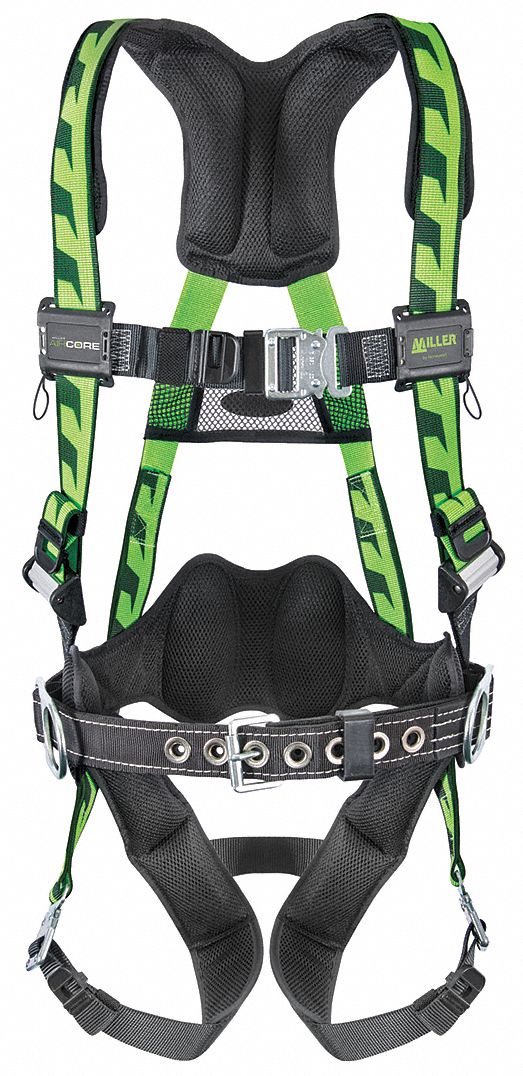 Full Body Harness: Positioning, Vest Harness, Quick-Connect / Quick-Connect, Cam, 2XL/3XL