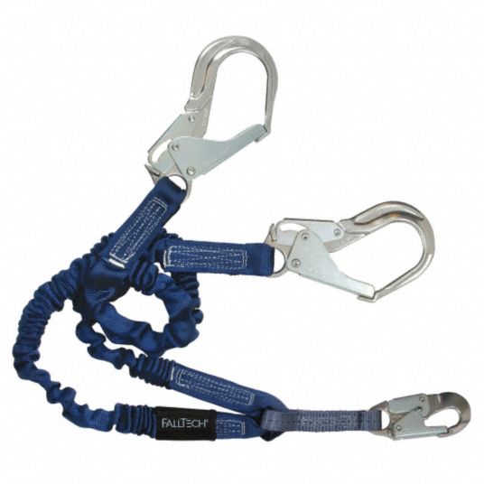 FALLTECH, Tubular Webbing, Aluminum Rebar Hook, Shock-Absorbing