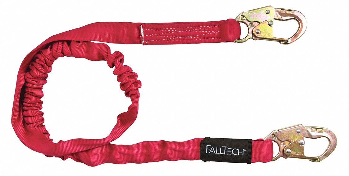FALLTECH ShockAbsorbing Lanyard 45J073G8247 Grainger