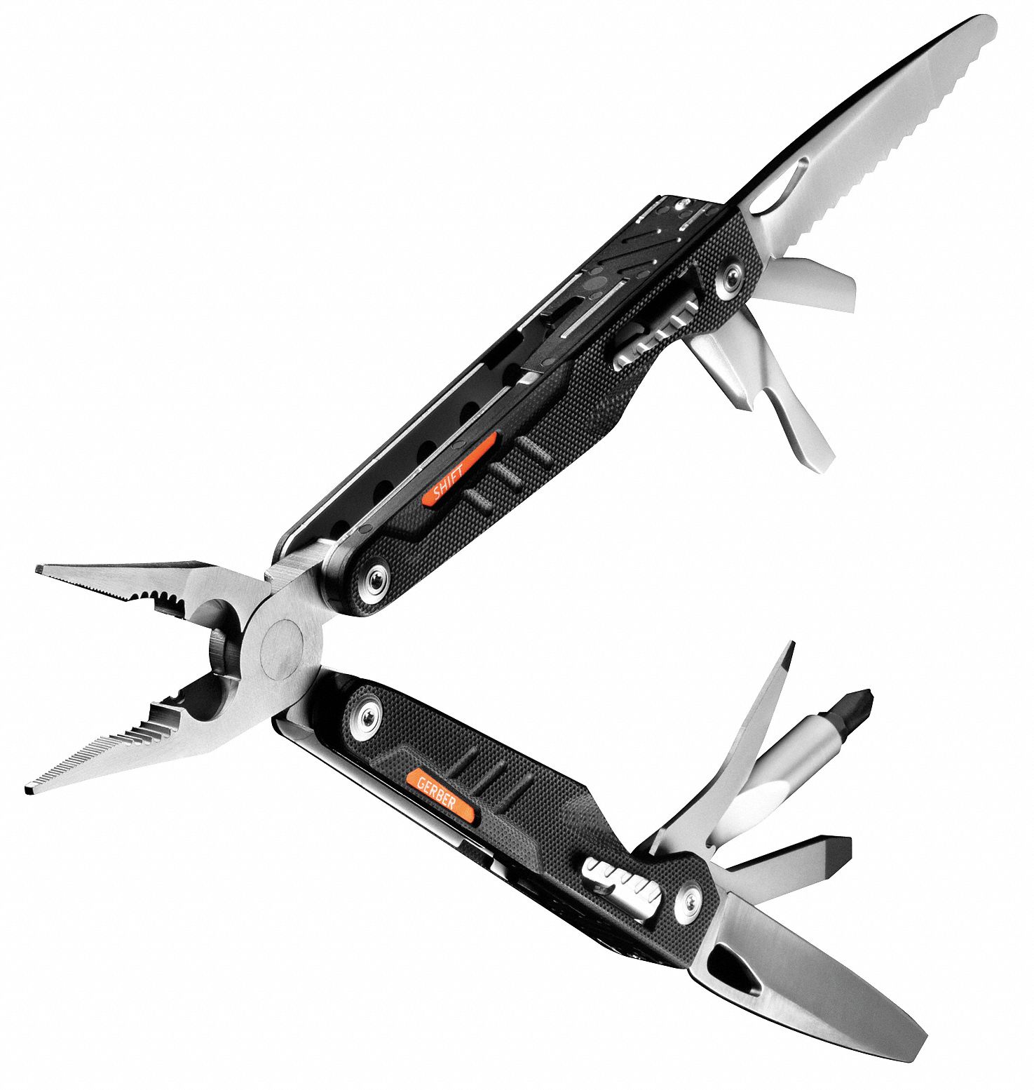 GERBER, Multi-Tool Plier, 14 Tools, Multi-Tool - 45J114|31-001142 ...